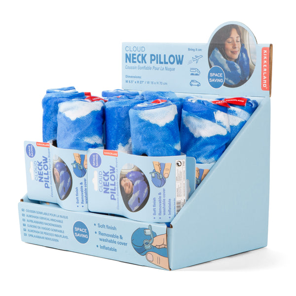 Kikkerland Cloud Neck Pillow