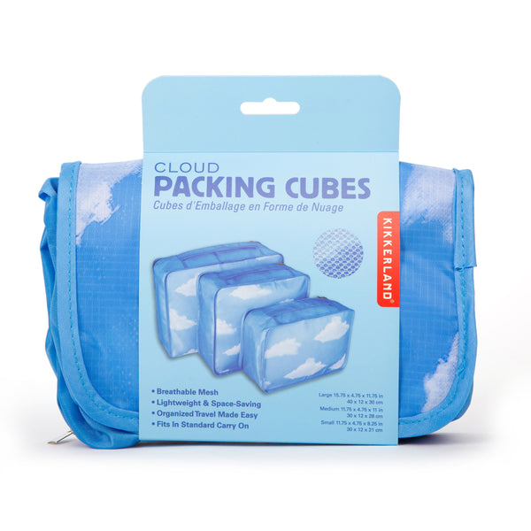 Kikkerland Cloud Packing Cubes