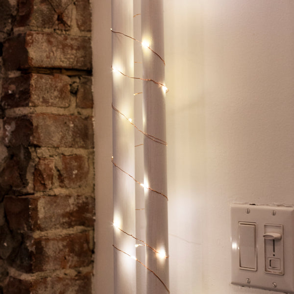 Kikkerland Copper String Lights