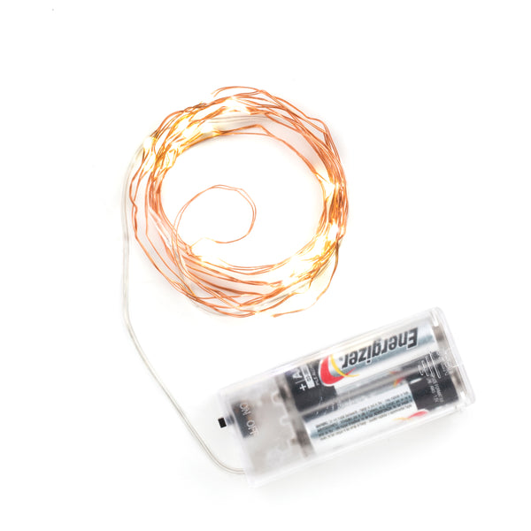 kikkerland Copper String Lights