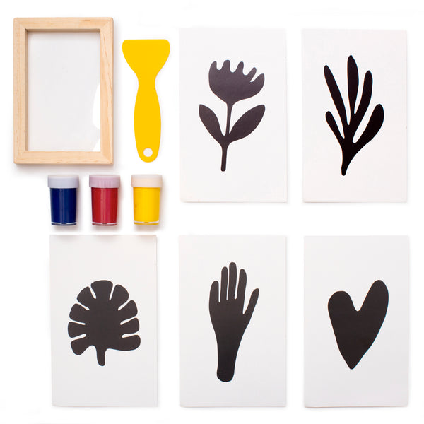 Kikkerland Crafter's Make Your Own Screen Prints