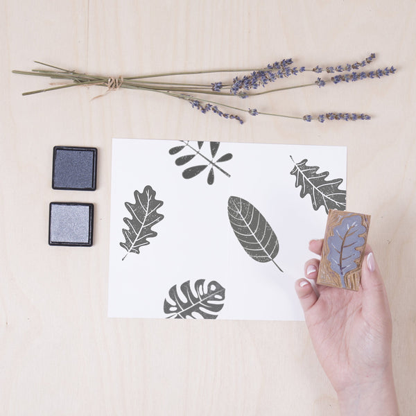 Kikkerland Crafters Block Printing Kit