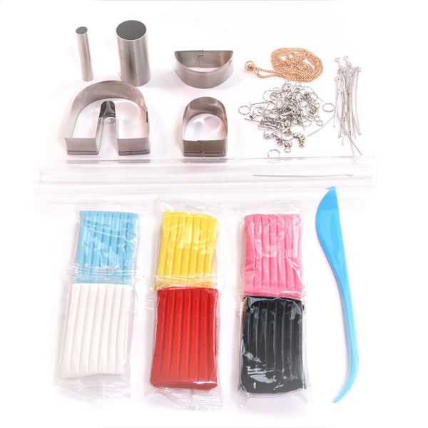 Kikkerland Crafters Clay Jewelry Kit