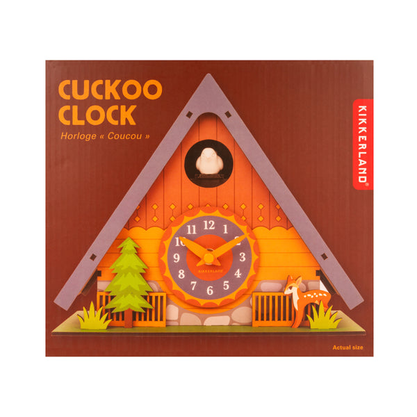 Kikkerland Cuckoo Clock