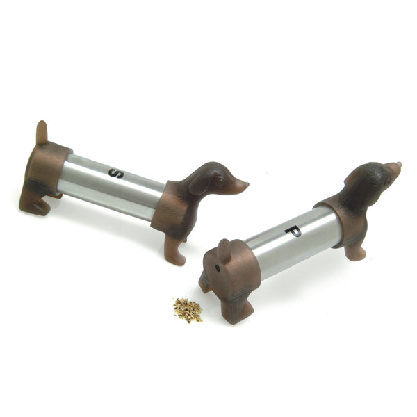 kikkerland Dachshund Salt & Pepper Shakers