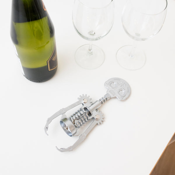 Kikkerland Day Of The Dead Corkscrew