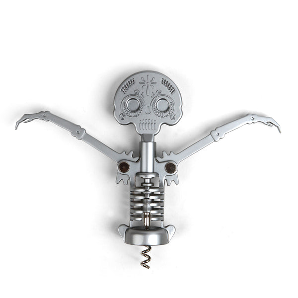 kikkerland Day of the Dead Corkscrew