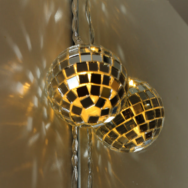 kikkerland Disco String Lights
