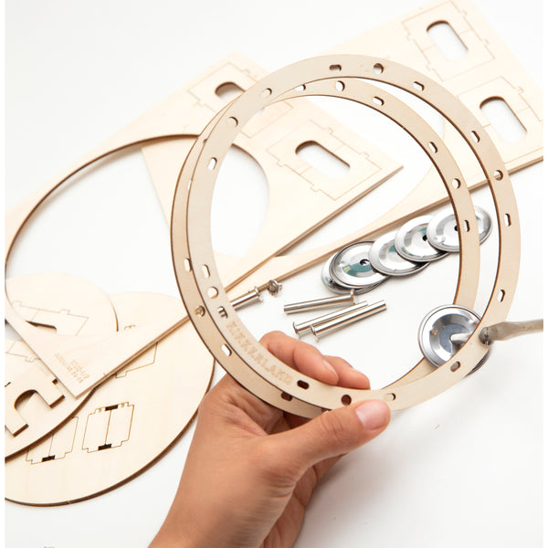 Kikkerland DIY Tambourine Kit