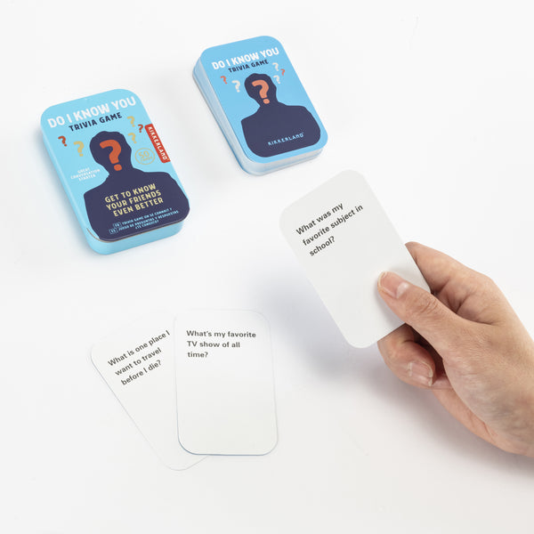 Kikkerland Do I Know You? Trivia Game
