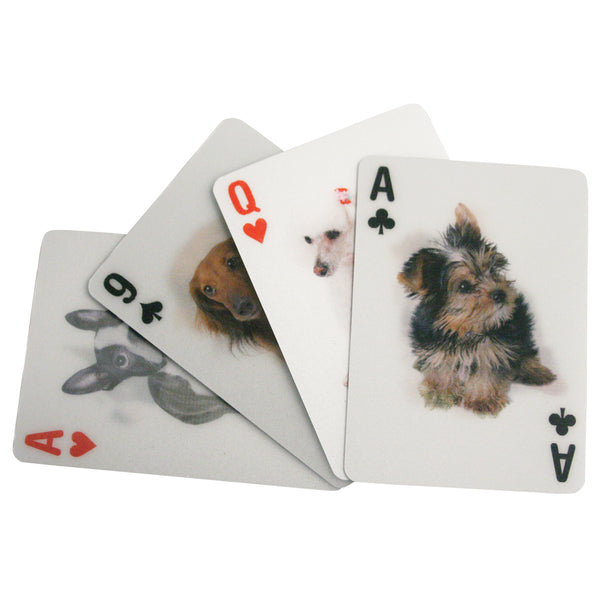 Kikkerland Dog 3D Playing Cards