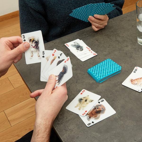 Kikkerland Dog 3D Playing Cards