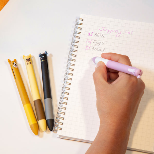 Kikkerland Dog And Cat Multicolor Pens