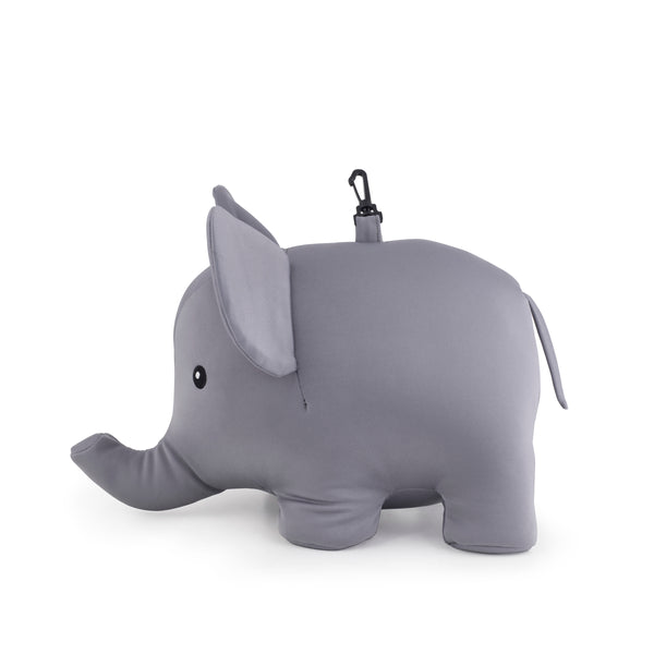 Kikkerland Elephant Zip & Flip Travel Pillow