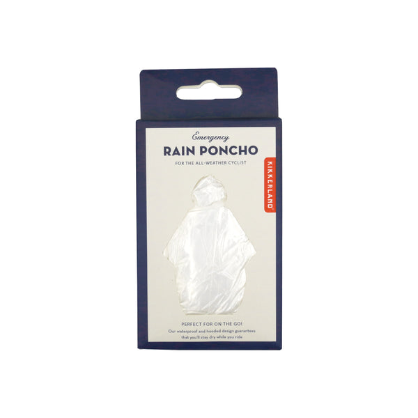 Kikkerland Emergency Rain Poncho