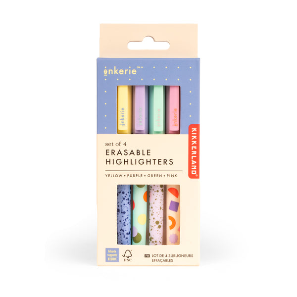 Kikkerland ERASABLE HIGHLIGHTERS