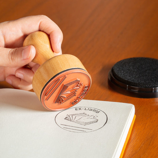 Kikkerland Ex-libris Book Stamp