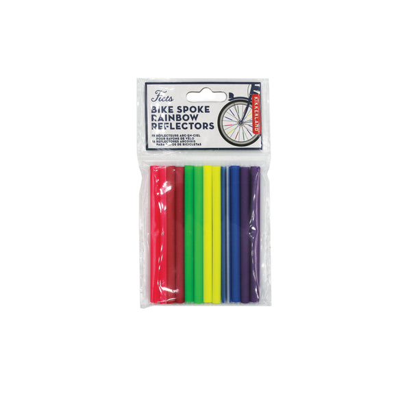 Kikkerland Fiets Bike Spoke Rainbow Reflectors