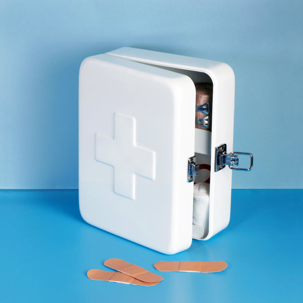 Kikkerland First Aid Box White