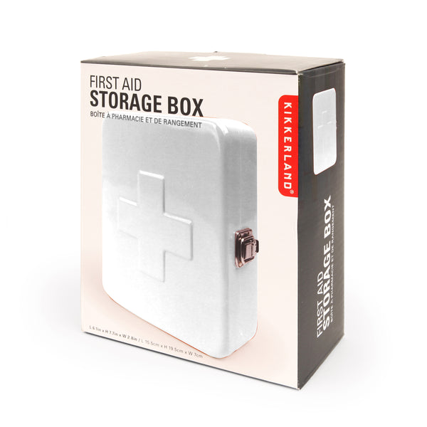 Kikkerland First Aid Box White