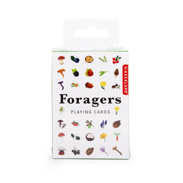 kikkerland Foragers Playing Cards