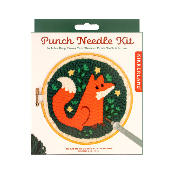 Kikkerland Fox Punch Needle