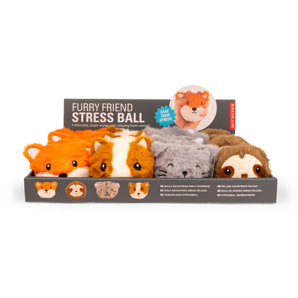 Kikkerland Furry Friends Stress Balls