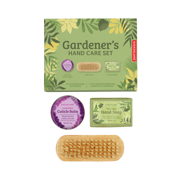 kikkerland Gardener's Hand Care Set