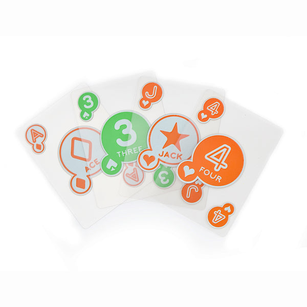 Kikkerland Glow In The Dark Playing Cards