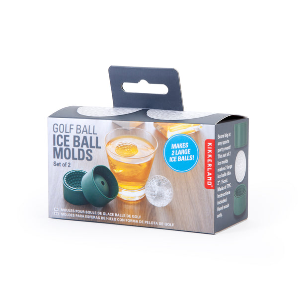 Kikkerland Golf Ball Ice Ball Molds