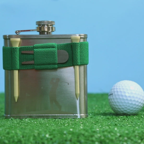 Kikkerland Golf Flask