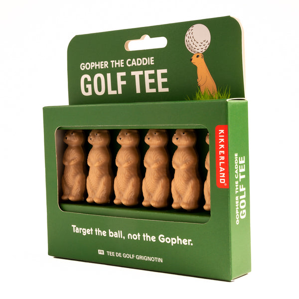 Kikkerland Gopher The Caddie Golf Tee