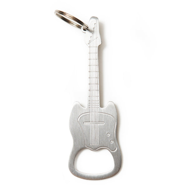 kikkerland Guitar Keychain Bottle Opener