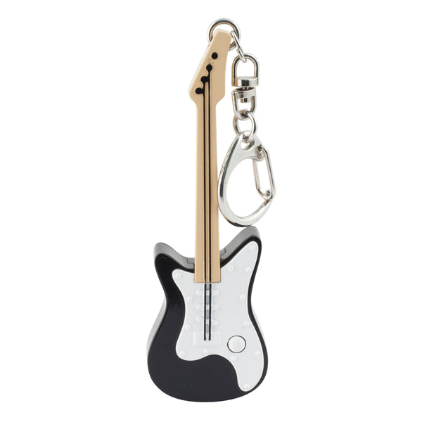 Kikkerland Guitar LED & Sound Keychain