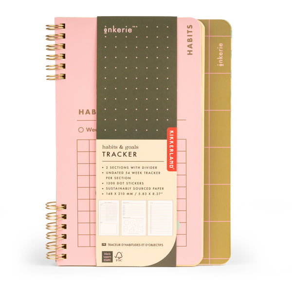 Kikkerland Habit & Goals Tracker