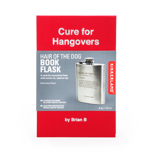 Kikkerland Hair Of The Dog Flask