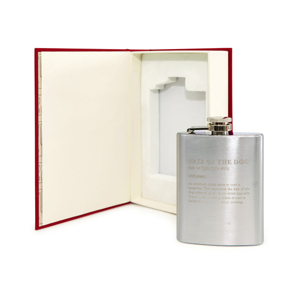 Kikkerland Hair Of The Dog Flask