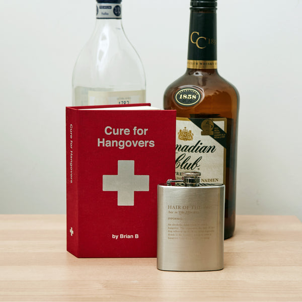 kikkerland Hair of the Dog Flask