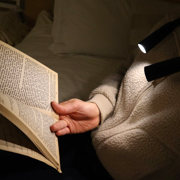 Kikkerland Hands-Free Book Light