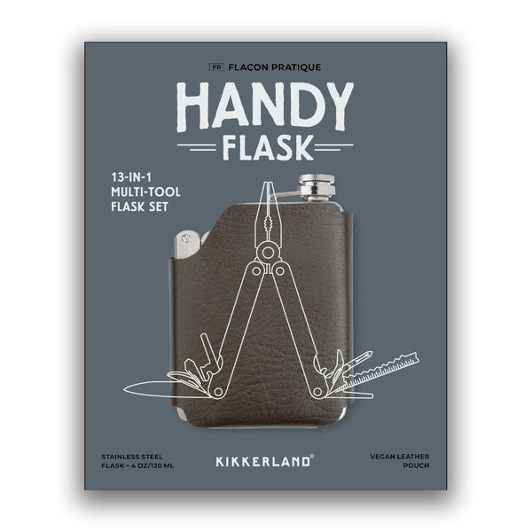 Kikkerland Handy Flask