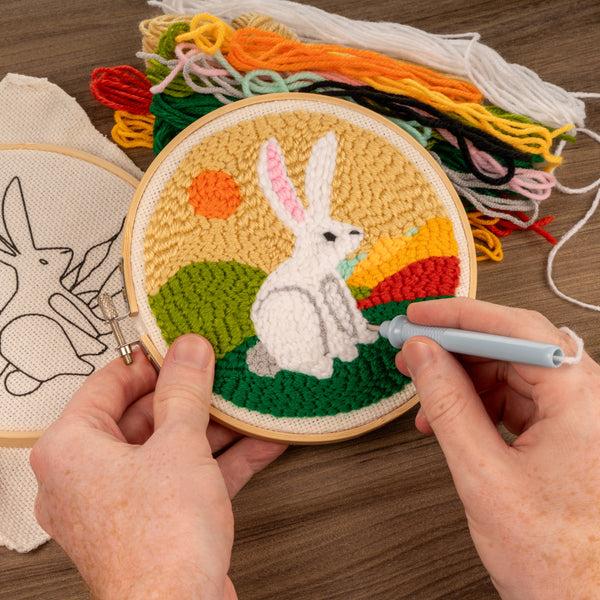 Kikkerland Hare Punch Needle