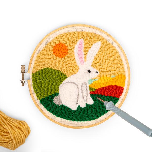 kikkerland Hare Punch Needle