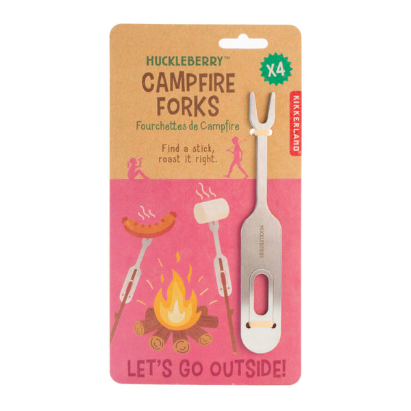 Kikkerland Huckleberry Campfire Forks