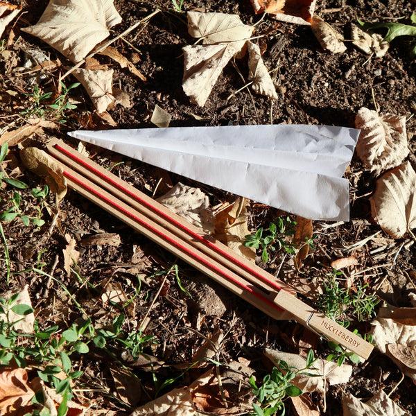 Kikkerland Huckleberry Paper Plane Launcher