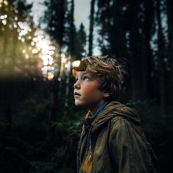 Kikkerland Huckleberry Rechargeable Headlight