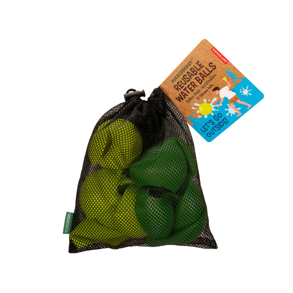 Kikkerland Huckleberry Reusable Water Balls