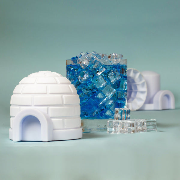 Kikkerland Igloo Mini Ice Molds