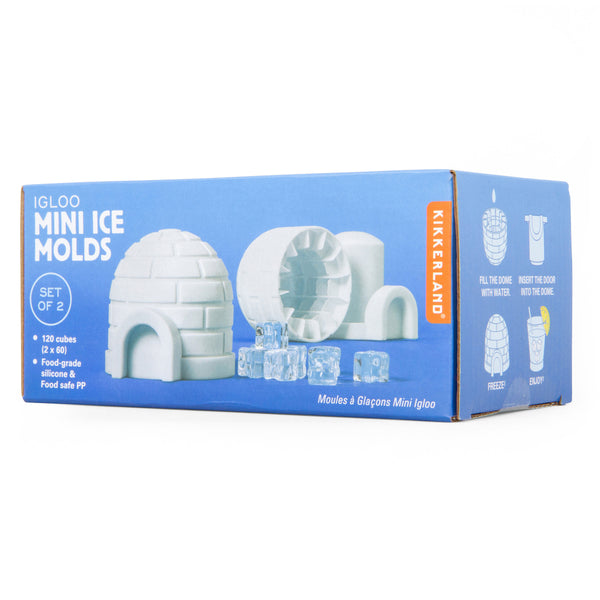 Kikkerland Igloo Mini Ice Molds