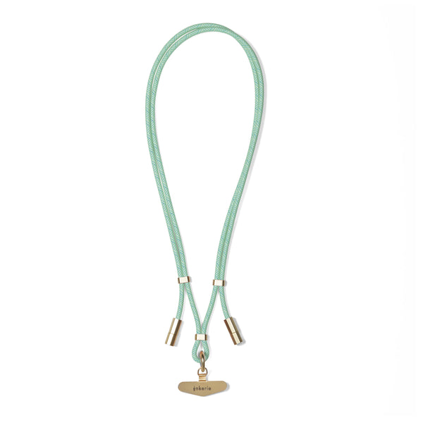 kikkerland Inkerie Charge & Carry Phone Lanyard Blue