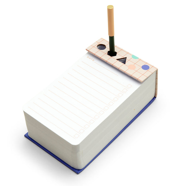 Kikkerland Inkerie Desk Jotter Pad & Pen